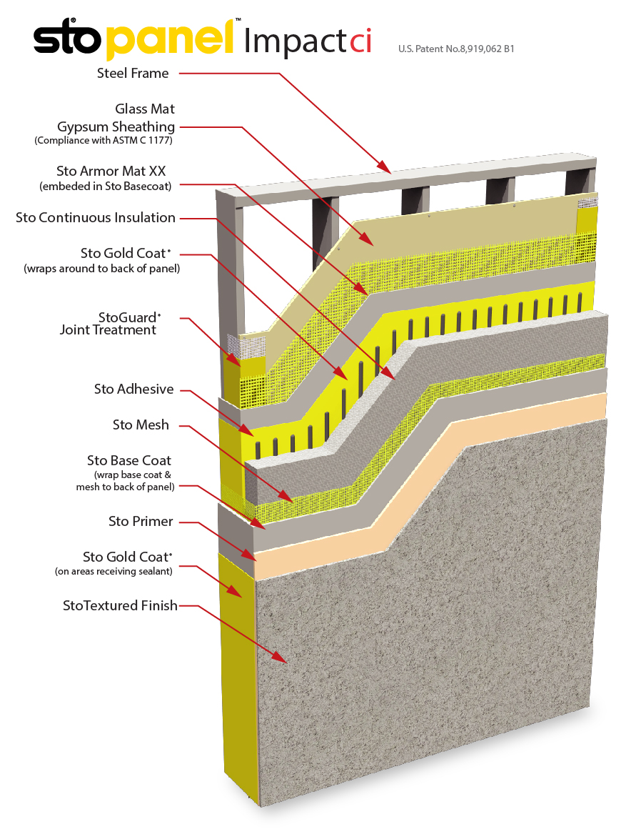 StoPanel Impact ci – Centerline Prefab